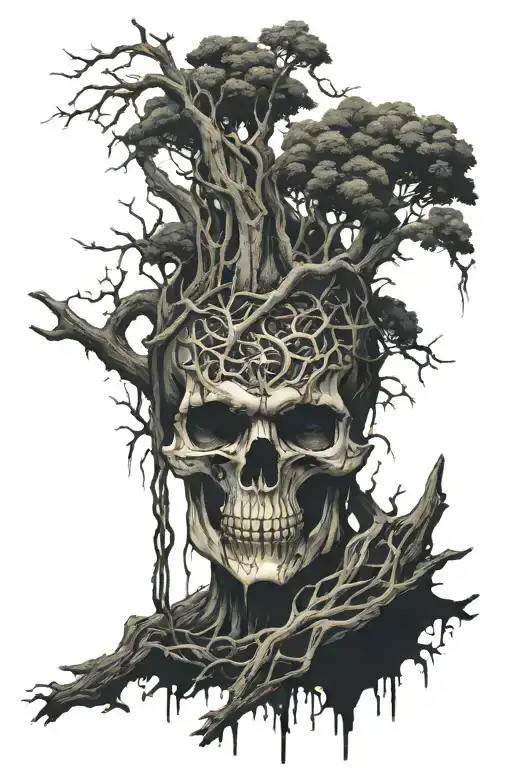 Skull Warhammer 40K Trees