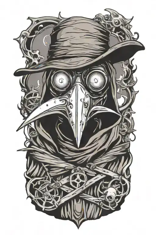 Plague Doctor Anime Character