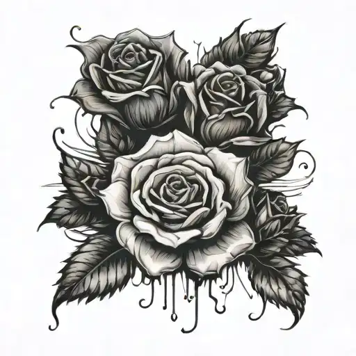 Roses Dark For Cover