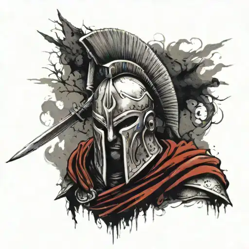 Spartan Warrior Facing