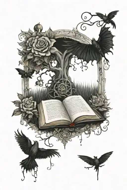 Fantasy Whimsical Garden Book