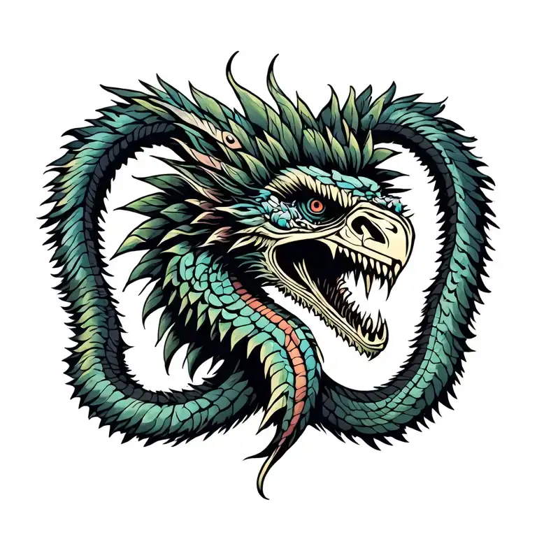 Quetzalcoatl And Mictlantecuhtli