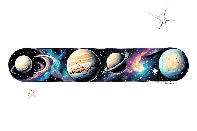 Planets Stars And Nebulas