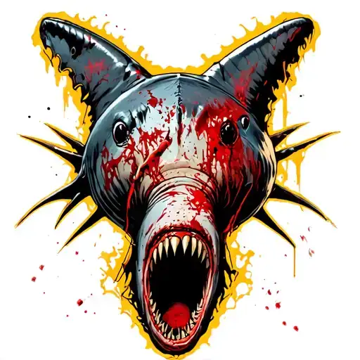 Bloody Metal Shark