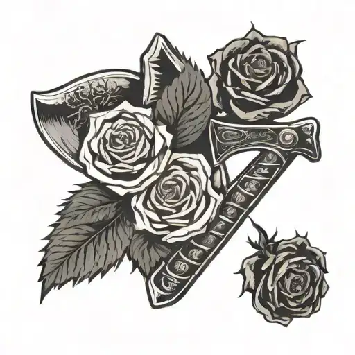 Axe Roses