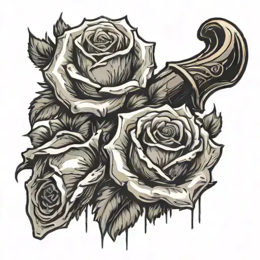 Axe Roses Vertical