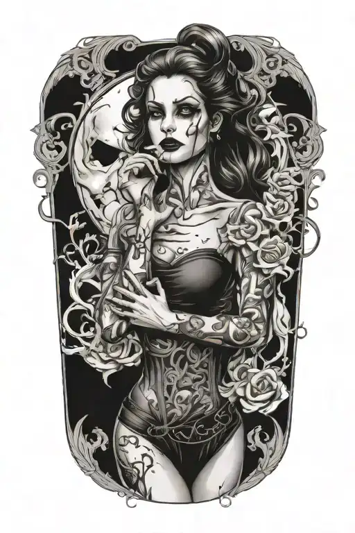 Attractive Posessed Woman