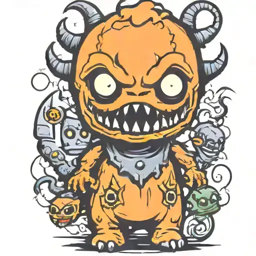 Kawaii Halloween Monster War