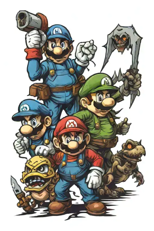 Mario Bros Characters