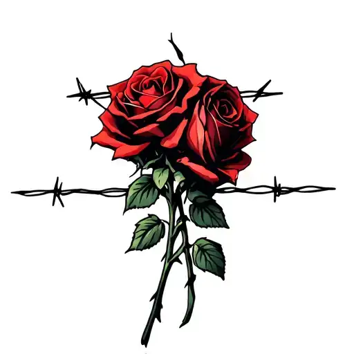 Roses And Barbed Wire