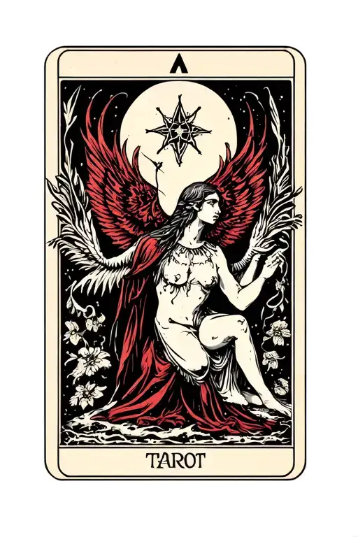 Tarot Card Featuring Wisdom