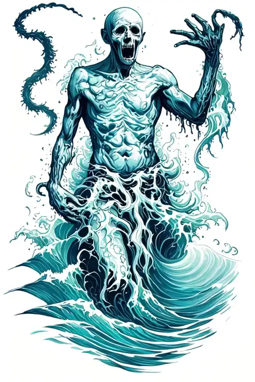 Extend Waves Crashing In The Background