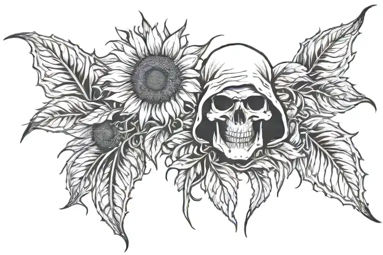 Sunflower Grim Reaper