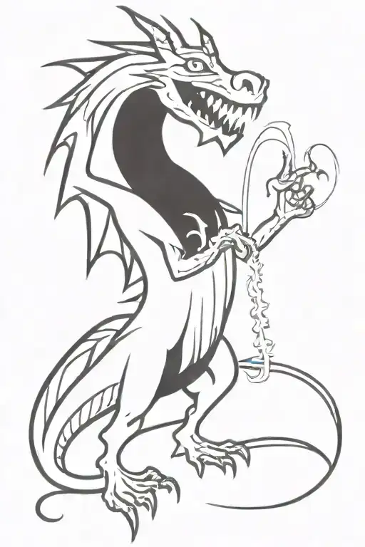 Dragon Weeing On People