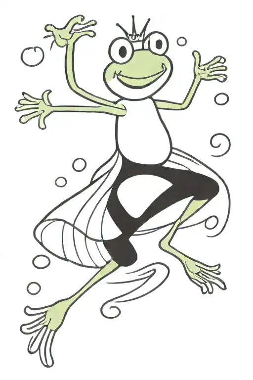 Dancing Queen Frog