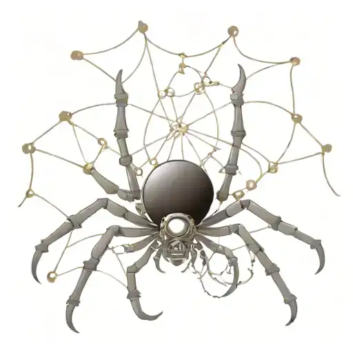 Steampunk Spider With Gears