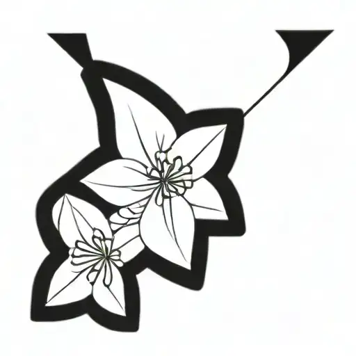 Cute Onigiri On Lotus Flower