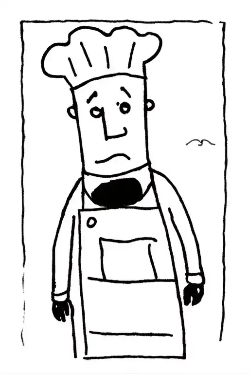 Chef Figure Standing