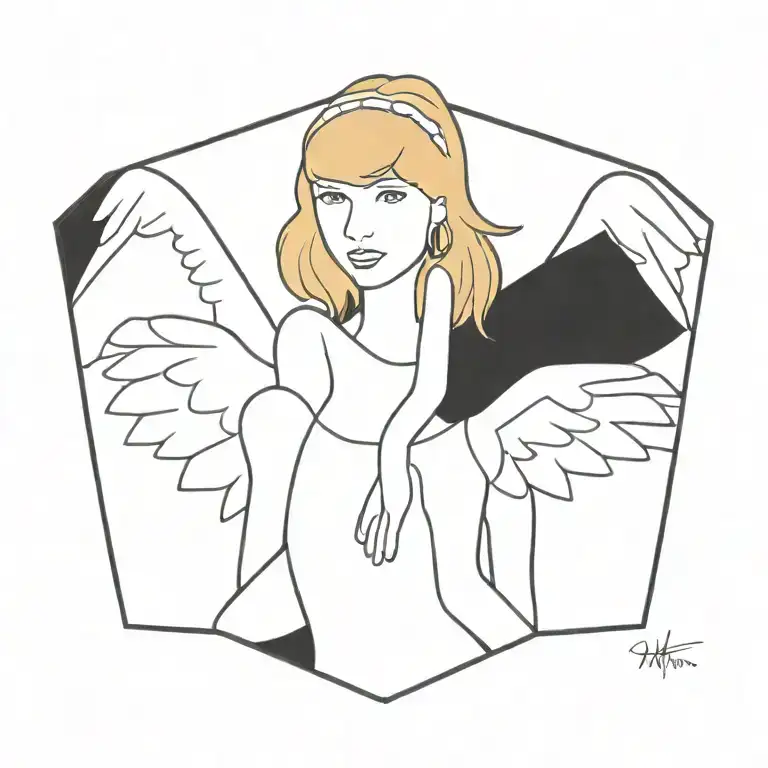 Taylor Swift As An Angel