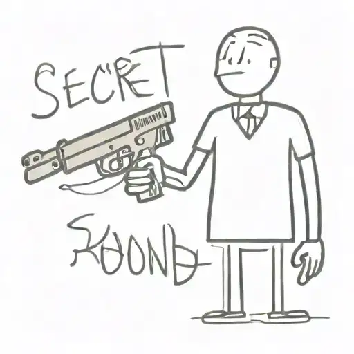Lettering That Writes Secret Shooter Bond