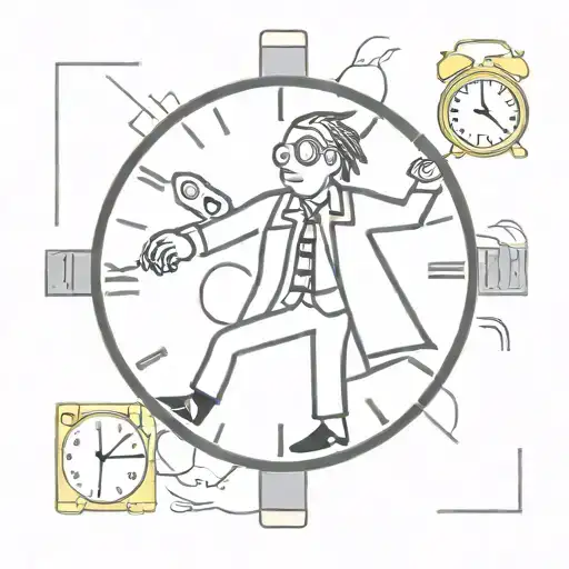 Back To The Future Clock