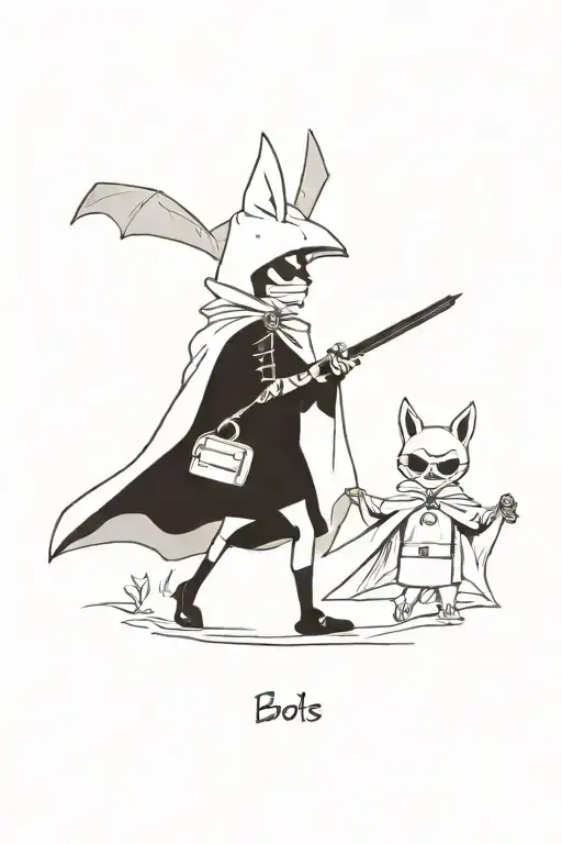 Bats With Guns Wearing Ponchos