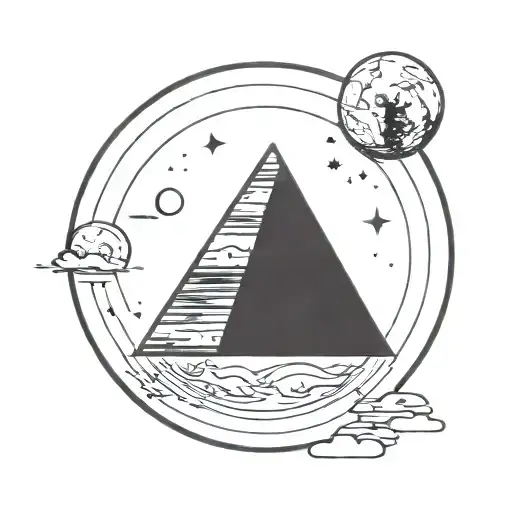 Tatuaje De La Portada Del Disco Dark Side Of The Moon