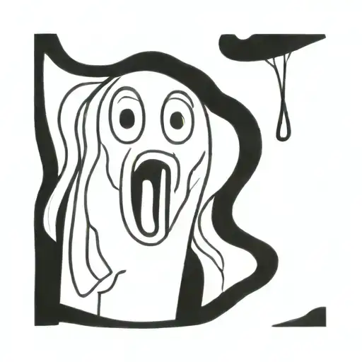 The Scream Painting