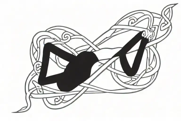 Long Arm Sleeve Celtic Knot