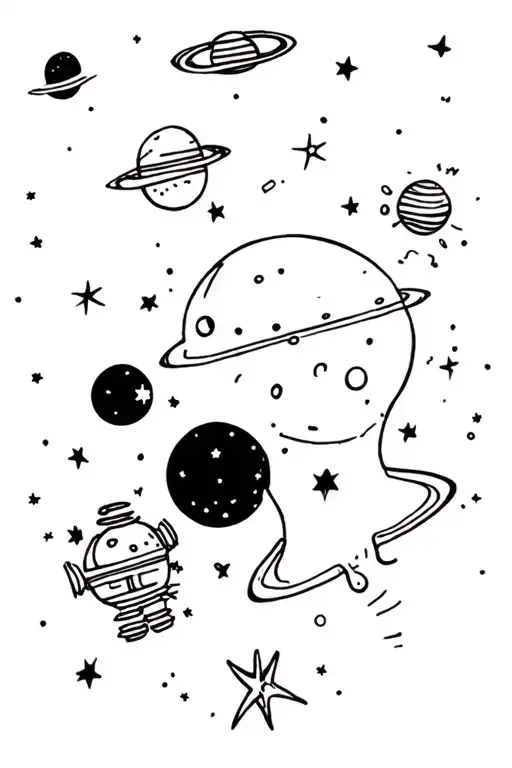Whimsicle Space Themed