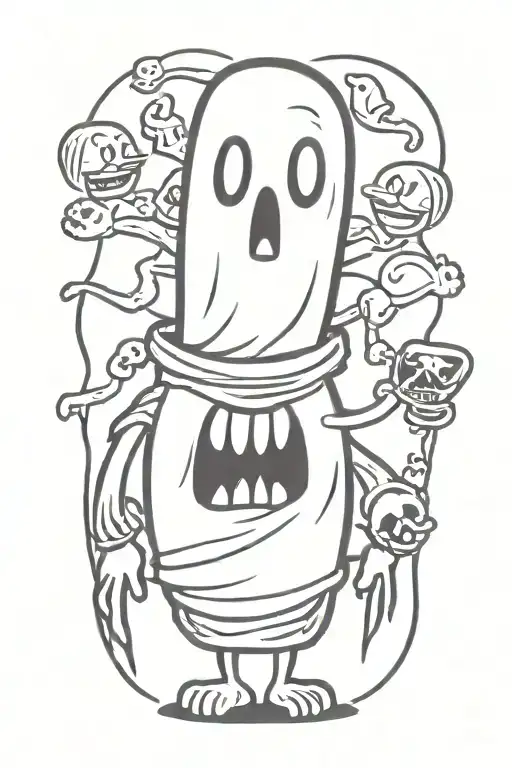 Cartoon Ghost