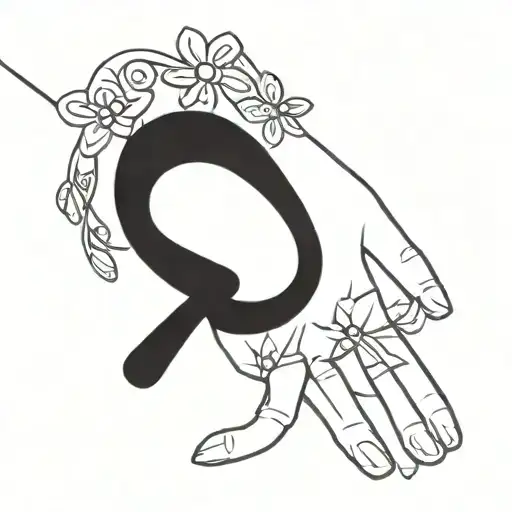 Flower Bracelet On Hand