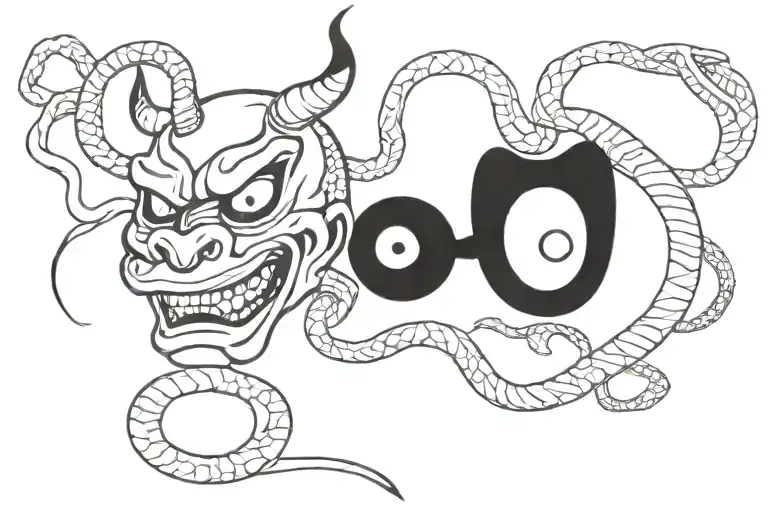 Hannya X Snake