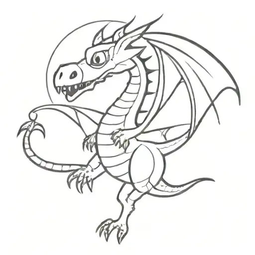 Dragon Flying
