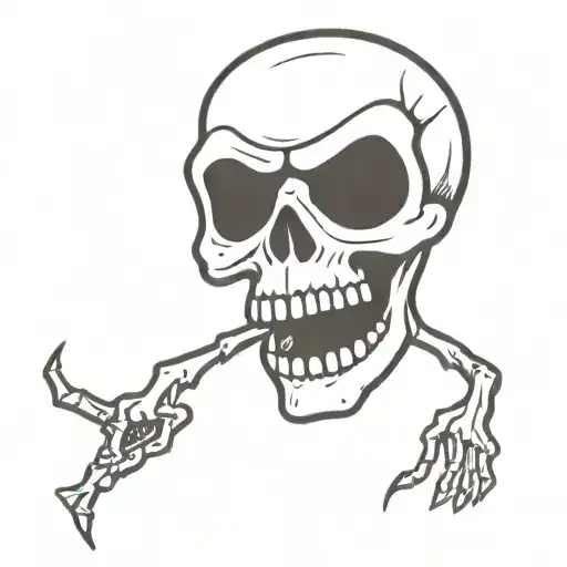 Cartoon Skull