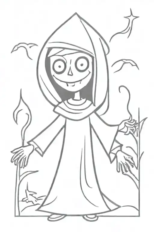 Spooky Evil Nun