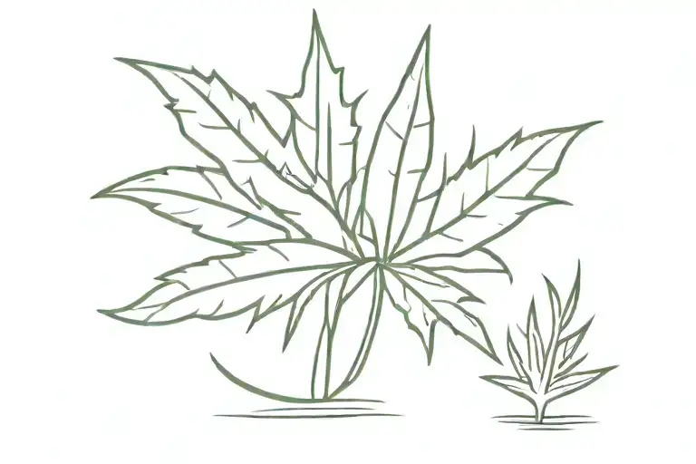 Weed Leaf