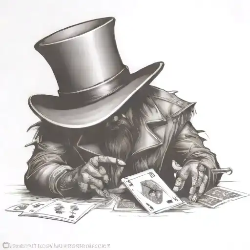 An Old Western Poker Game