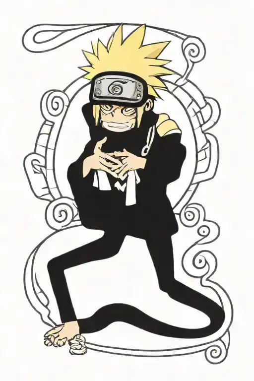 Naruto Abby Mask Surrounded