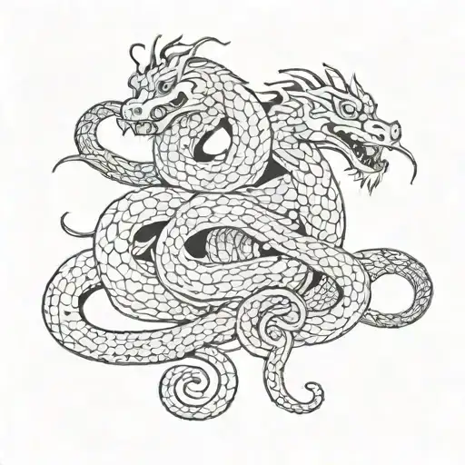 Snakes Dragons Om