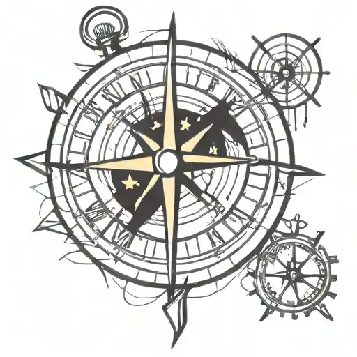 Compass Clock