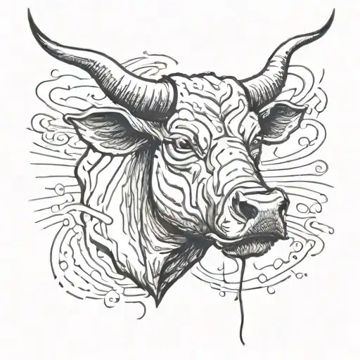 A Bull's Head