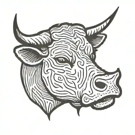 A Bull's Head
