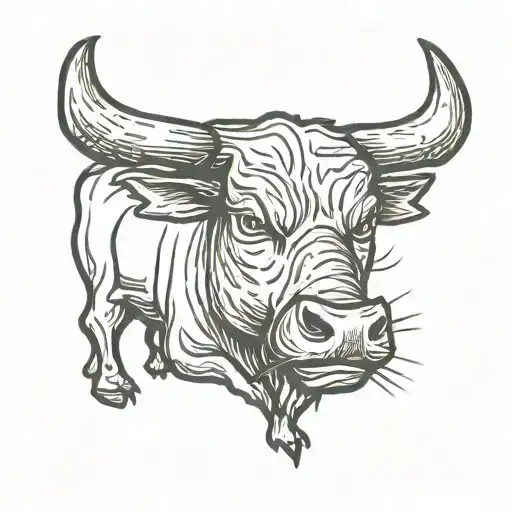 A Bull's Head