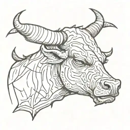 Angry Bull's Head