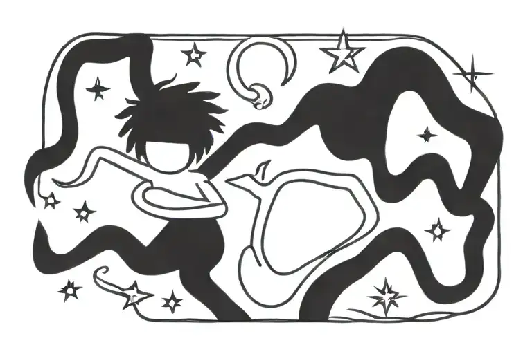 Zodiac And Aquarius Symbol Incorporated