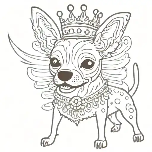 Queen Chihuhua Dog