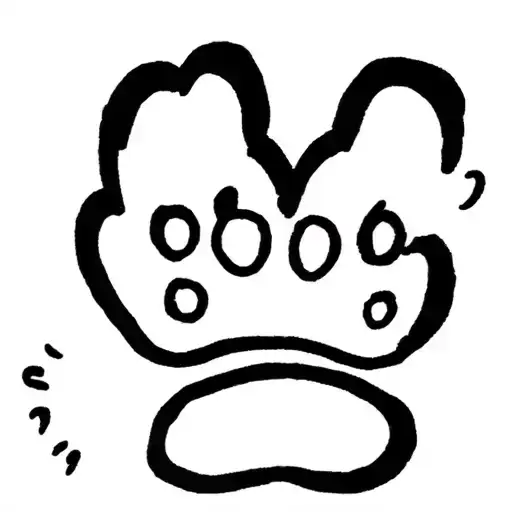 Cute Dog Paw