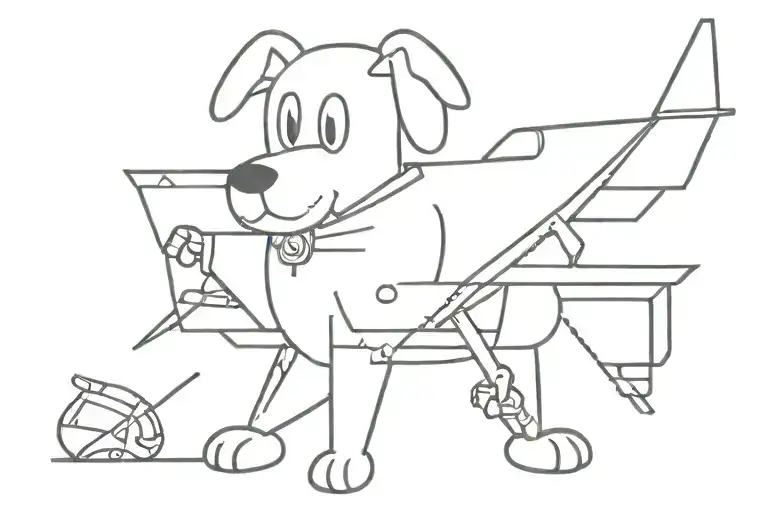Son Airforce Dog