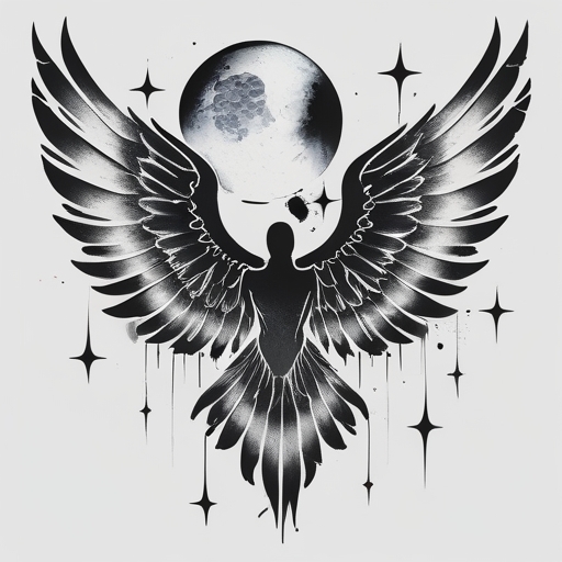 Moonlit Wings of Fate